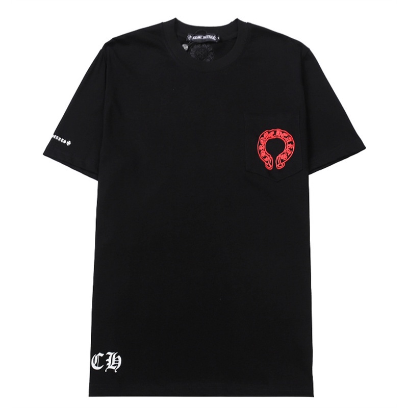 Áo Thun NgắN Tay In Chữ Chrome Hearts ThờI Trang Cho Nam Và Nữ