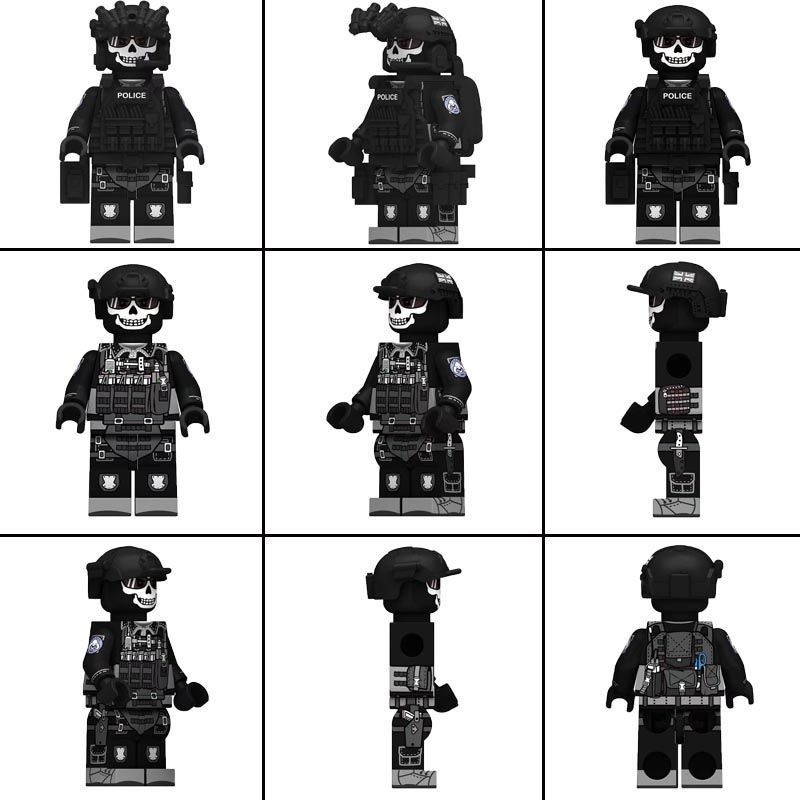 Bộ Đồ Chơi Lắp Ráp Lego Quân Đội Vui Nhộn Cho Bé