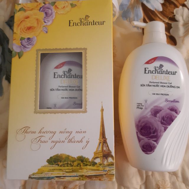 Sữa tắm nước hoa Enchenter 650g