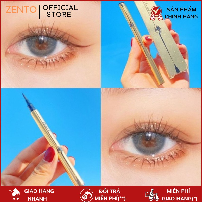 Bút Kẻ Mắt Nước Phong Cách Hàn Quốc Lâu Trôi Chống Nước Nhanh Khô Lameila ZENTOP