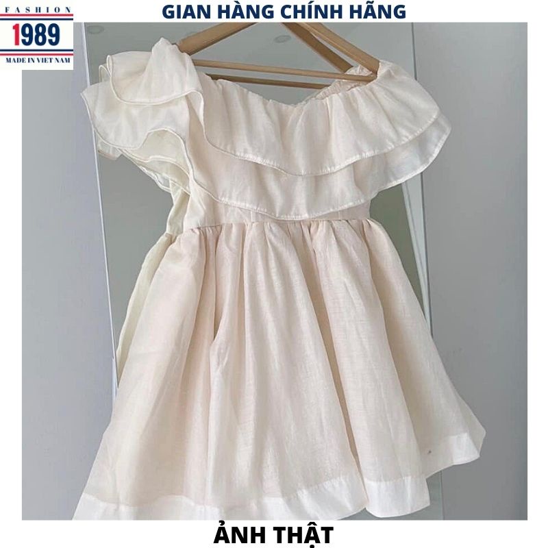 Đầm trễ vai voan tơ 2 lớp công chúa kiểu dáng hàn quốc tiểu thư dễ thương váy dự tiệc maxi đi biển đi cưới -PHƯƠNG 1989