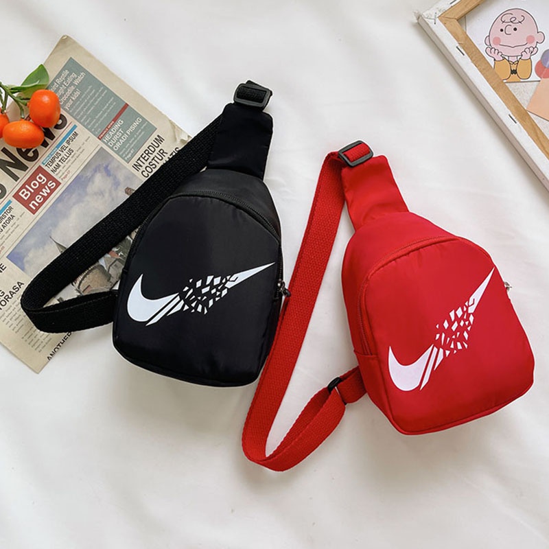 Túi đeo chéo siêu nhẹ màu sắc kẹo ngọt phong cách phương tây cho bé