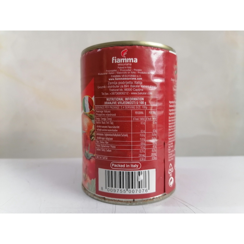 CÀ CHUA XAY NHUYỄN  FIAMMA Tomato Paste