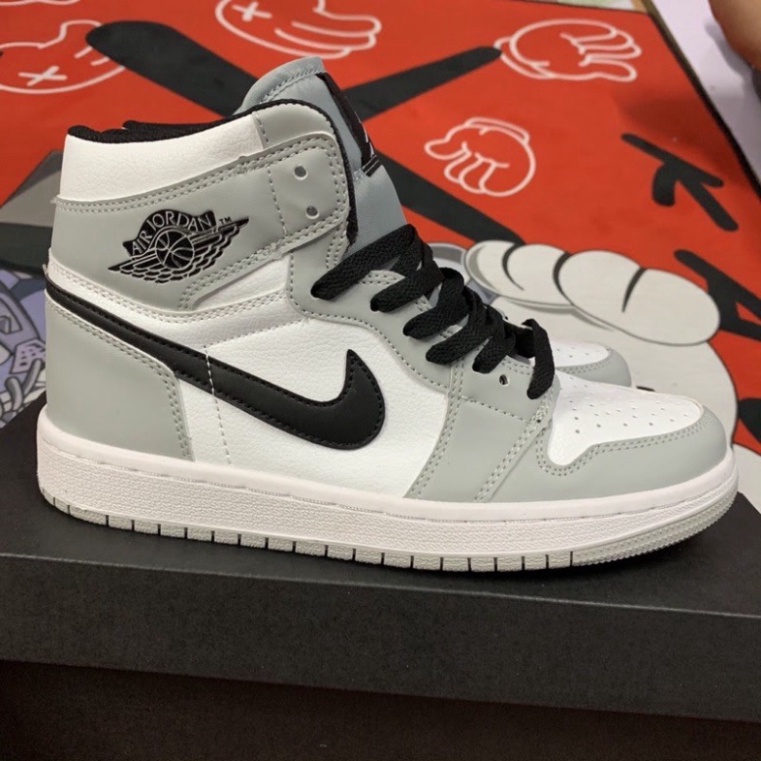 Giày thể thao jordan cổ cao xám trắng, đủ size 36-43 HÀNH TRUNG 11 | BigBuy360 - bigbuy360.vn