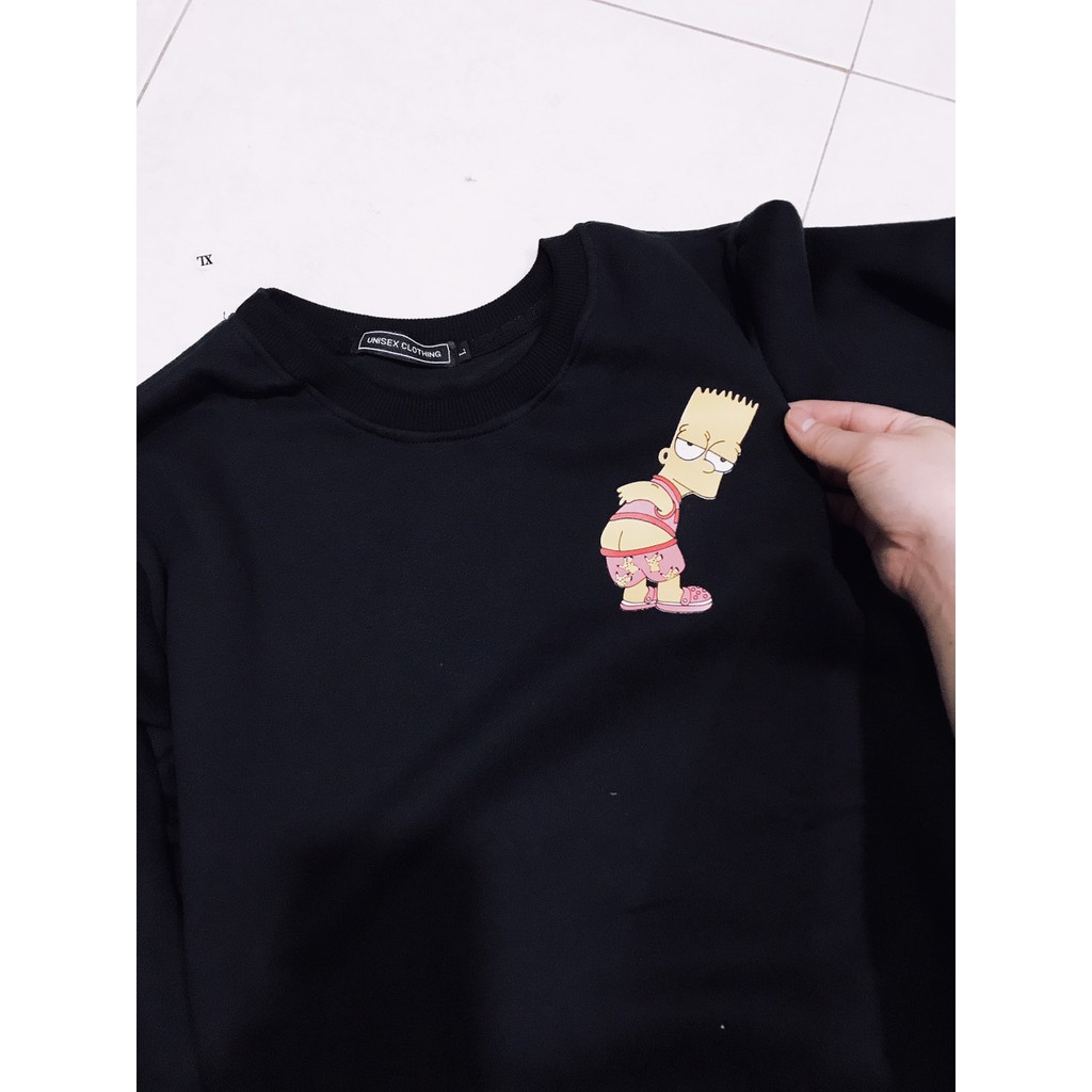 Áo sweater nỉ simson ( có clip ) | BigBuy360 - bigbuy360.vn