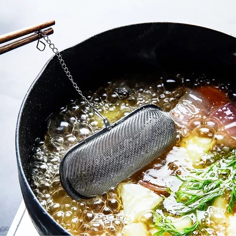 Bộ Lọc Trà Bằng Thép Không Gỉ Có Thể Tái Sử Dụng