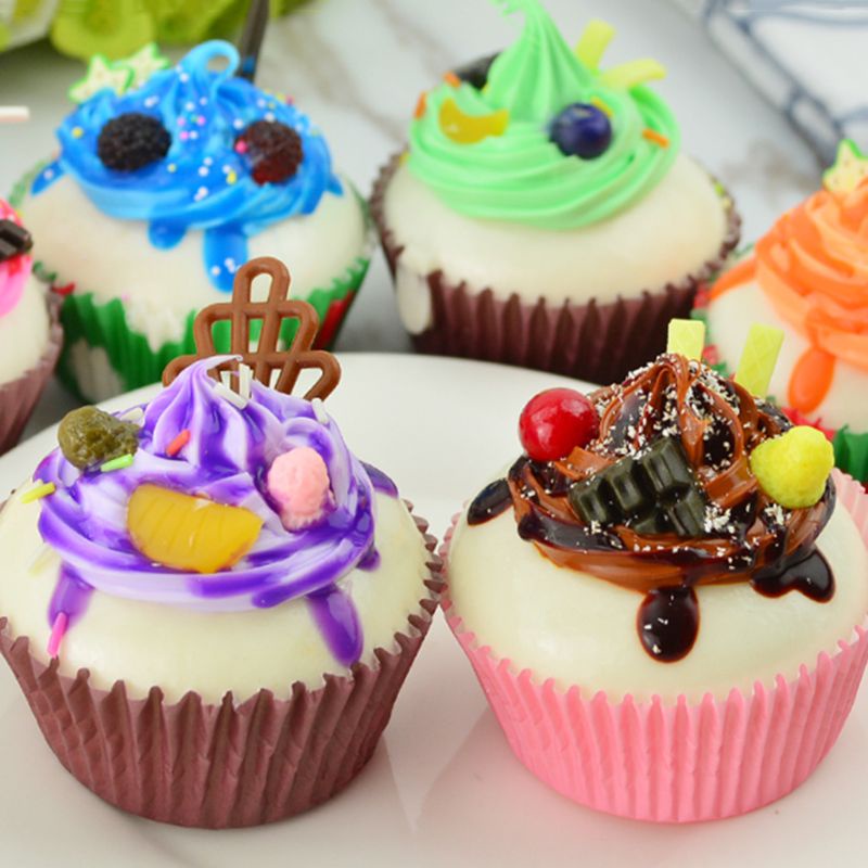 Mô Hình Bánh Cupcake Nhân Tạo Dùng Làm Đạo Cụ Chụp Ảnh