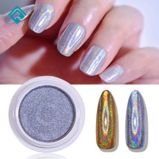 Nhủ Tráng Gương Cầu Vồng Trang Trí Móng -Dạng Nén