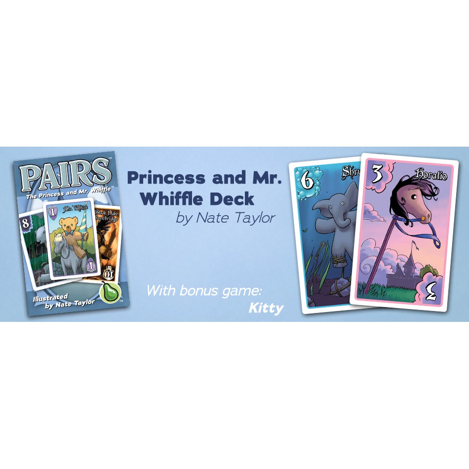 [US] Pairs: The Princess and Mr. Whiffle – Trò chơi board game