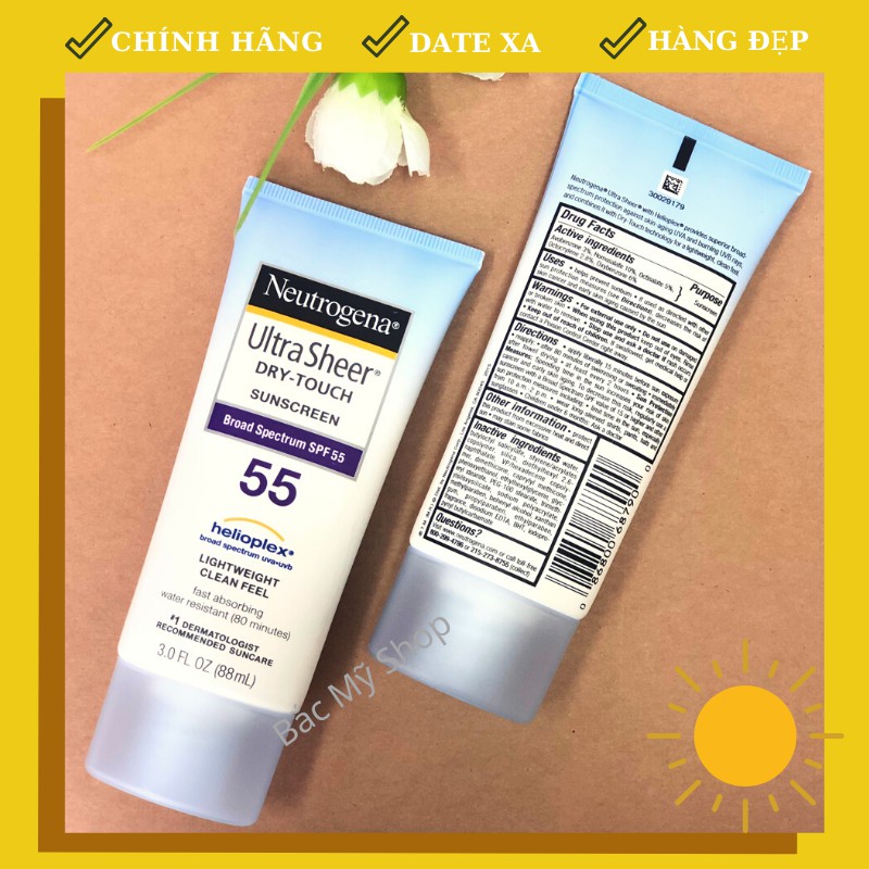 Kem chống nắng Neutrogena Ultra Sheer Sunscreen SPF 55