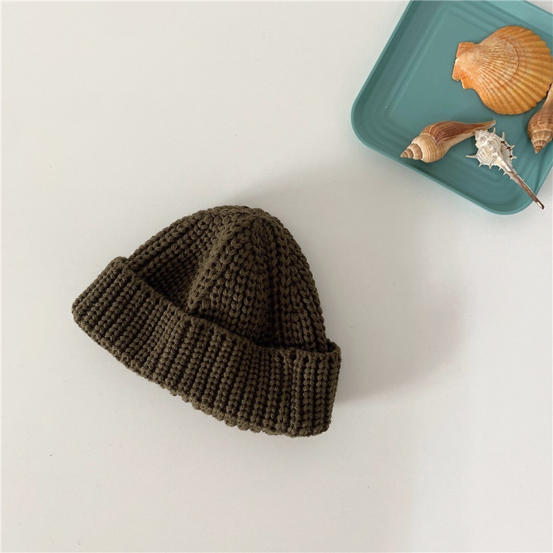 MNGRL Mũ Len Nhiều Màu Thoải Mái Thời Trang Hàn Quốc Cho Bé Gái Bé Trai