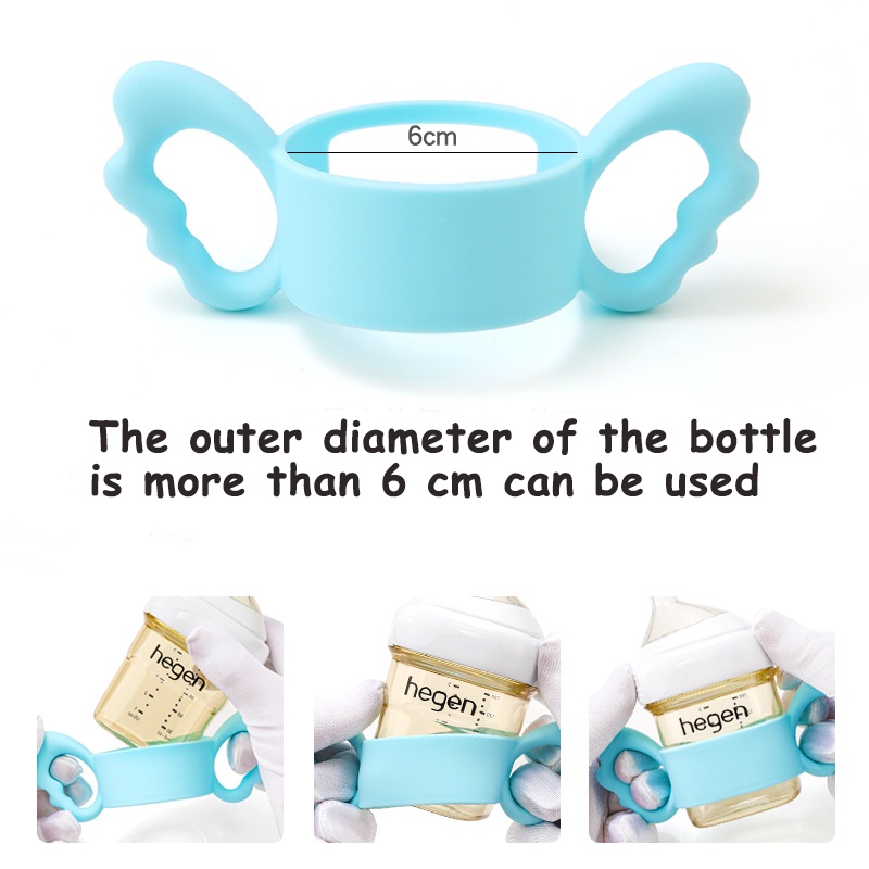 1 Tay Cầm Bình Sữa Bằng Silicone 6cm Tiện Dụng Cho Bé