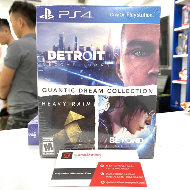 [Freeship toàn quốc từ 50k] Đĩa Game PS4: Quantic Dream Collection (3 game) - hệ US