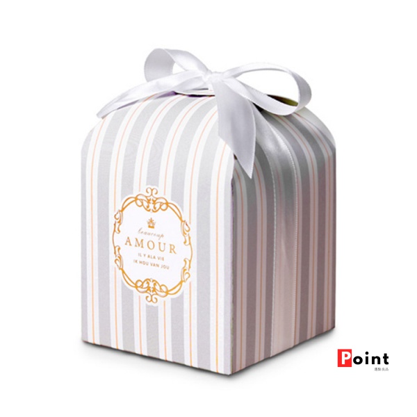 Hộp Giấy Gấp Gọn Đựng Quà Màu Macaron Kích Thước 8 * 8 * 10.5cm