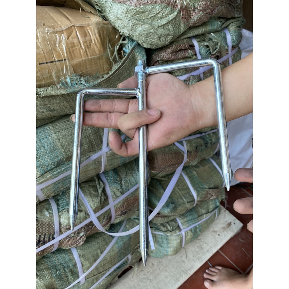 FREESHIP-Chân cắm ô, dù câu cá, dài , khỏe và chắc chắn