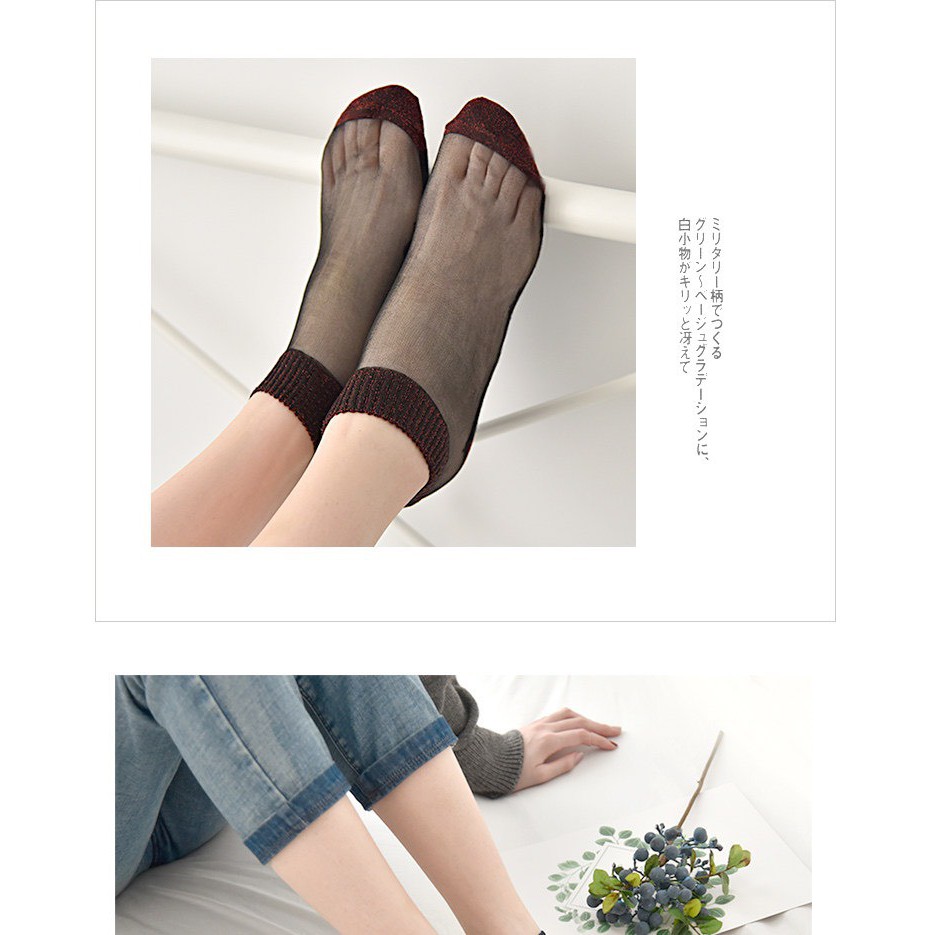 Tất Lưới Tiểu Thư Sang Chảnh Nhiều Màu Ngẫu Nhiên