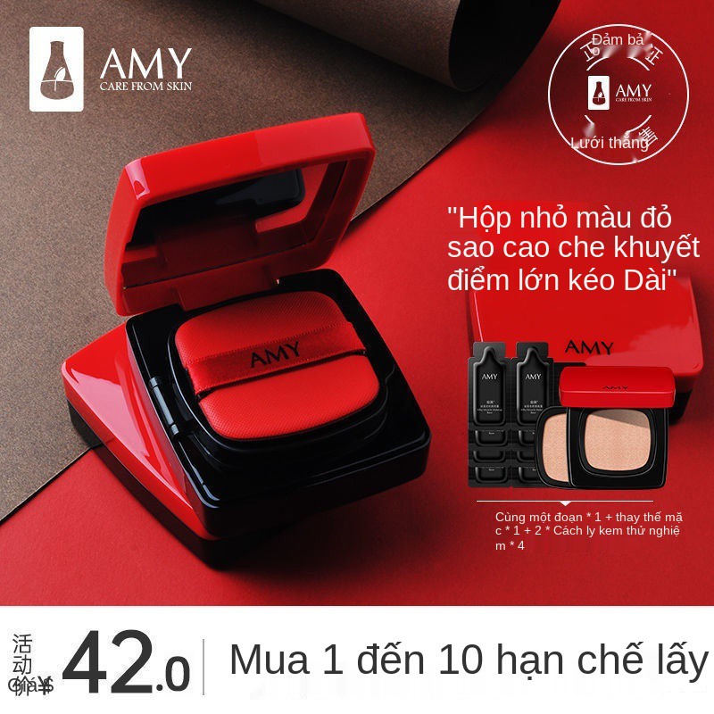 ¤❡Kem che khuyết điểm anmei air cushion bb cream chống thấm nước và chống thấm mồ hôi cc cream mỹ phẩm kem nền cô lập họ