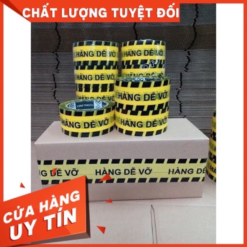 Băng keo cuộn 200y cây 6 cuộn 1,8kg