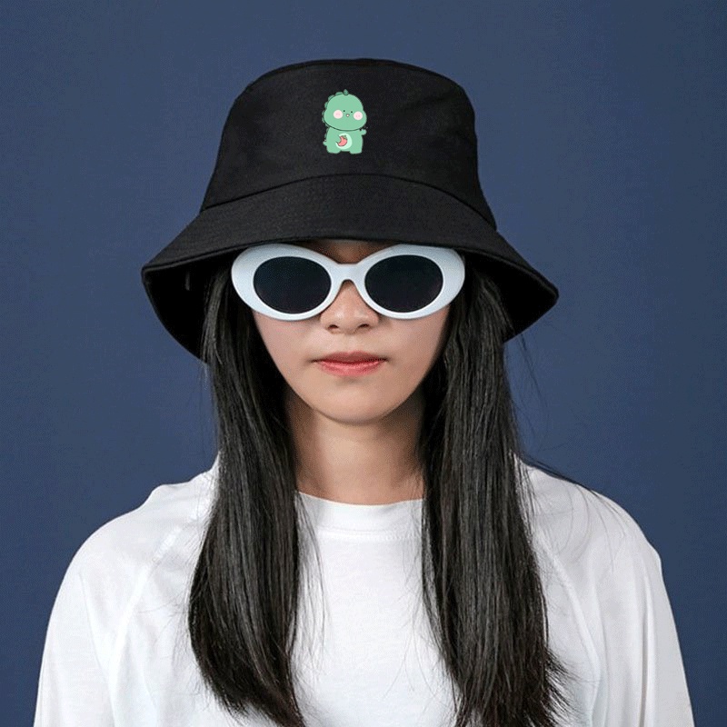 Mũ bucket in hình KHỦNG LONG CUTE anime chibi tiện lợi thời trang quà tặng