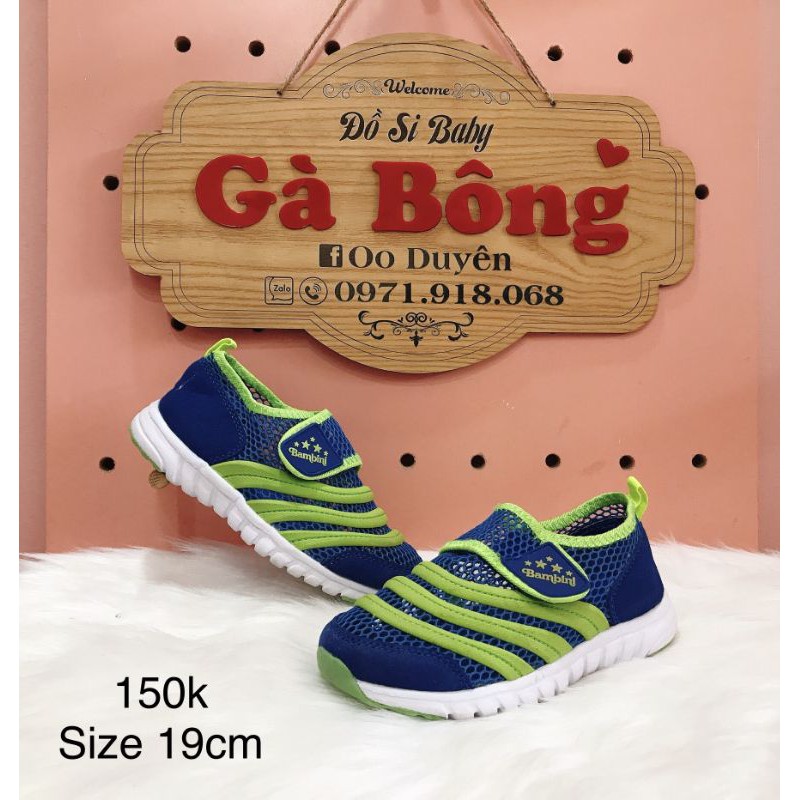 Giày lưới si bé trai