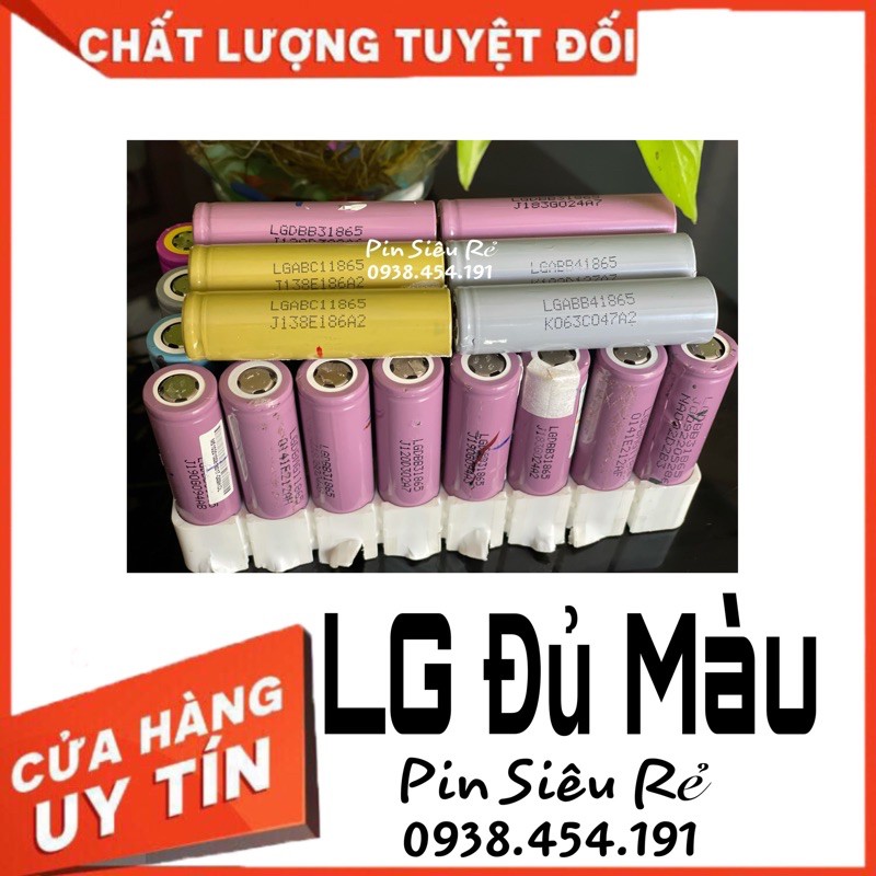 Cell pin laptop LG đủ màu