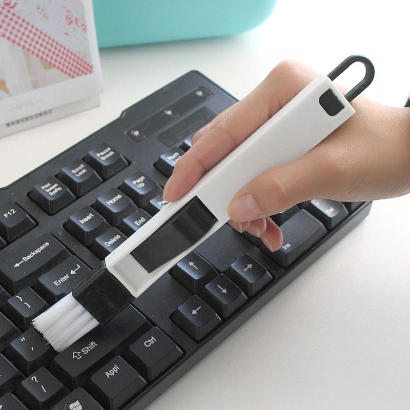 Bàn chải vệ sinh rãnh cửa cầm tay 2 trong 1