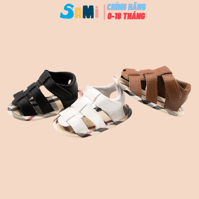 Dép tập đi,Giày tập đi cực chất, sang choảnh, cao cấp cho bé từ 0-18 tháng