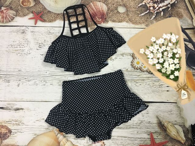 Đồ bơi - bikini - Đen trơn - Chấm bi | WebRaoVat - webraovat.net.vn