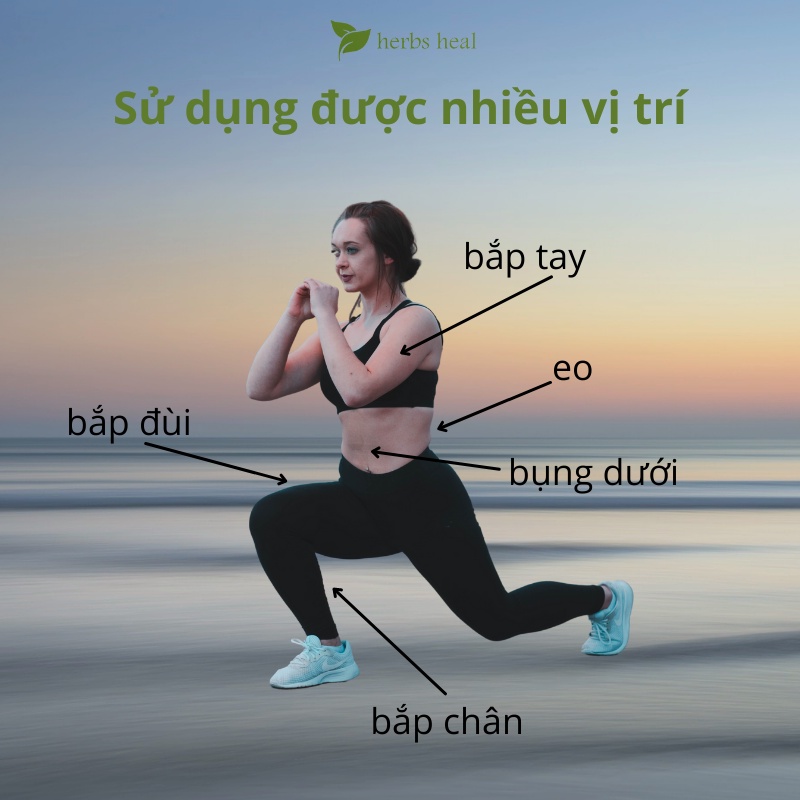 [Herbs heal] Hộp 12 miếng dán detox thải độc, đốt mỡ thừa, hỗ trợ giảm béo, thon gọn eo, bụng, đùi, bắp tay, bắp chân