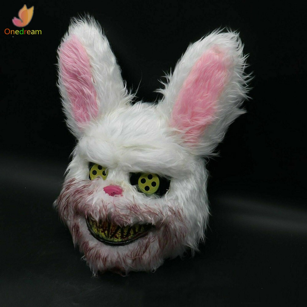 Mặt Nạ Hoá Trang Thỏ Kinh Dị Cho Halloween