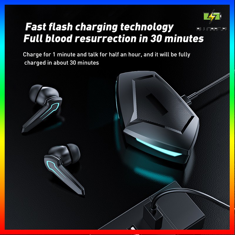 Tai nghe bluetooth không dây TWS X15/G11 có đèn LED phong cách thể thao