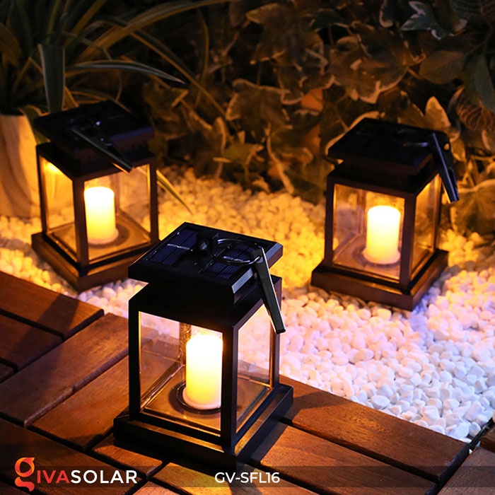 Đèn Nến trang trí Sân Vườn - Đèn Led Năng Lượng Mặt Trời