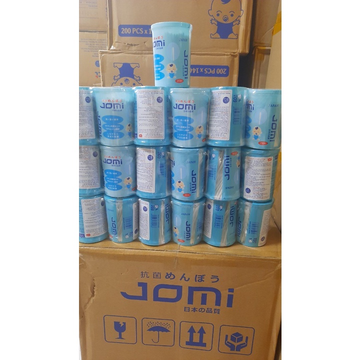 Tăm Bông Kháng Khuẩn Jomi Đủ Loại, Người Lớn Trẻ Em, Trẻ Sơ Sinh Chính Hãng Nhật Bản