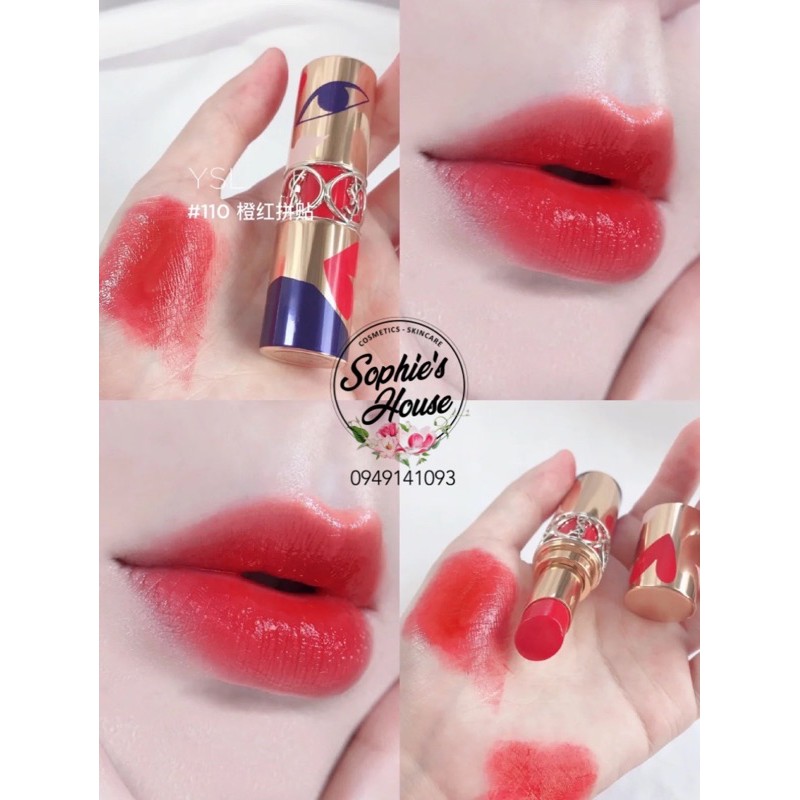 Son YSL Rouge Volupte Shine Limited trái tim 110/ 114/ 119/ 120 | BigBuy360 - bigbuy360.vn