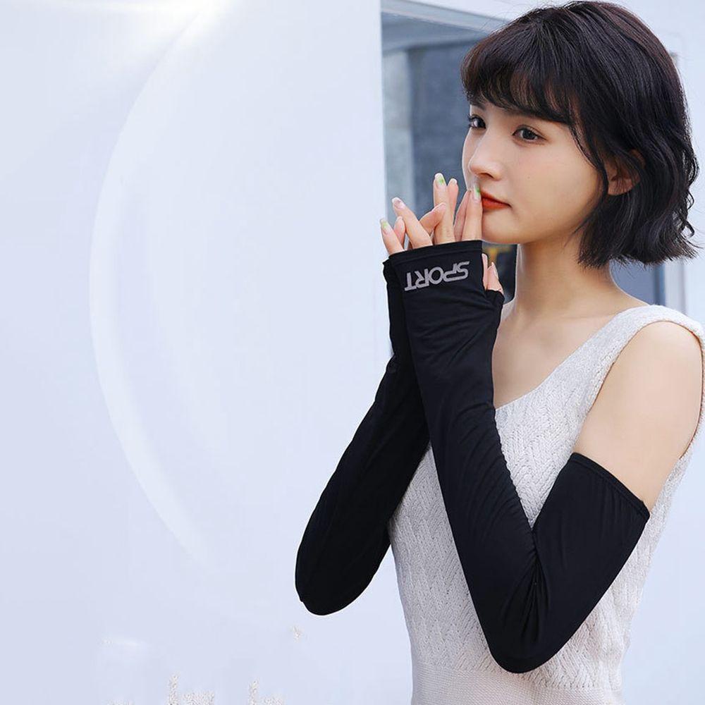 Vỏ Bọc Cánh Tay Giữ Ấm Chống Tia UV Hình Trái Tim Cho Nữ