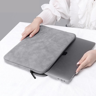 Túi Chống Sốc Macbook/Surface/Laptop, Cặp Da Đựng LapTop Thời Trang Chống Va Đập Kháng Nước 13/14/16, Tặng Túi Nhỏ Rời