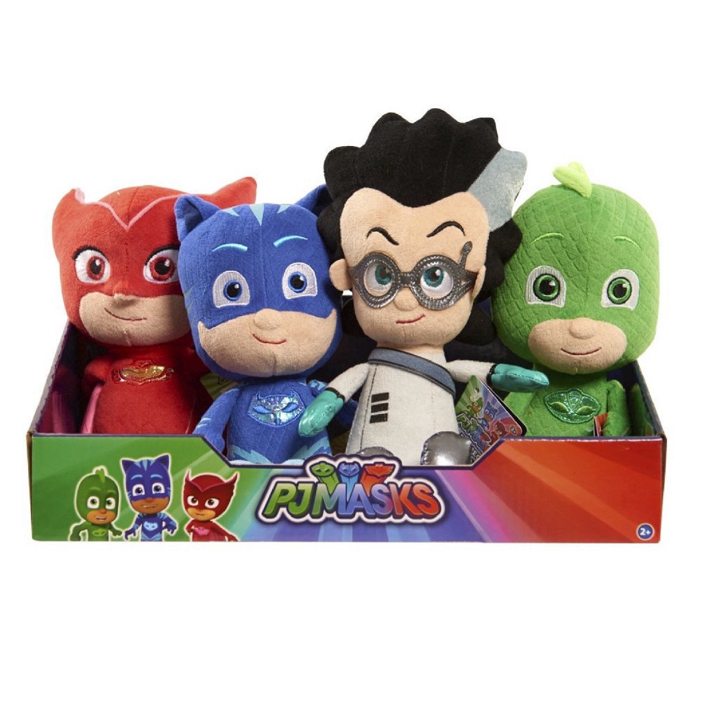 Búp Bê Nhồi Bông PJ Masks 20cm Catboy Gekko Luna Girl Owlette Romeo Đáng Yêu Trang Trí Nhà Cửa