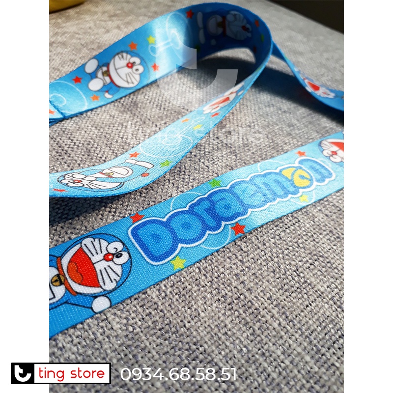 Dây Móc Treo Điện Thoại Hình Doraemon Dễ Thương Dài 45cm - Dây Đeo Điện Thoại / Đeo Thẻ Hình Doremon