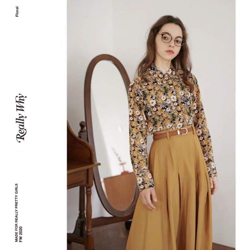 Chân váy Voan - Xô Nhật