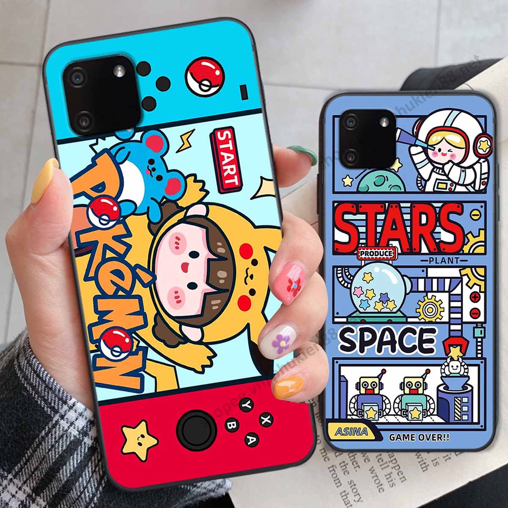 Ốp lưng Oppo Realme C11 hình phi hành gia, roro jump, điện tử dễ thương - Giá rẻ tốt nhất