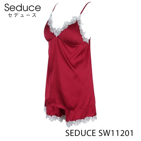 Bộ Đồ Ngủ Pyjama Nữ Lụa Satin 2 Dây Seduce SW11201