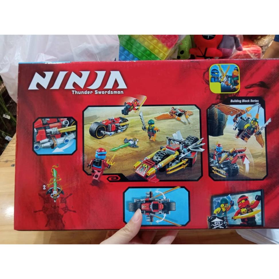 Bộ đồ chơi lắp ráp Ninja Xe hai bánh