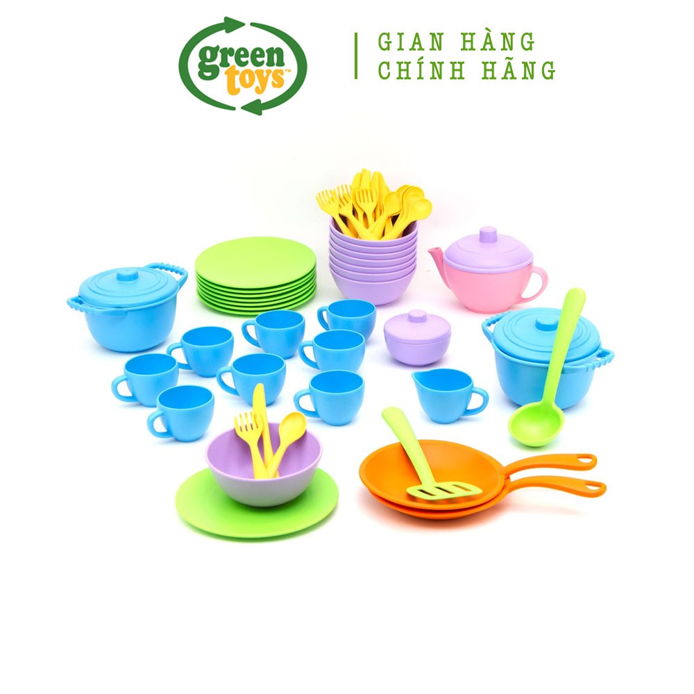 Bộ đồ chơi đồ dùng pha chế và ăn uống Classroom Café Green Toys