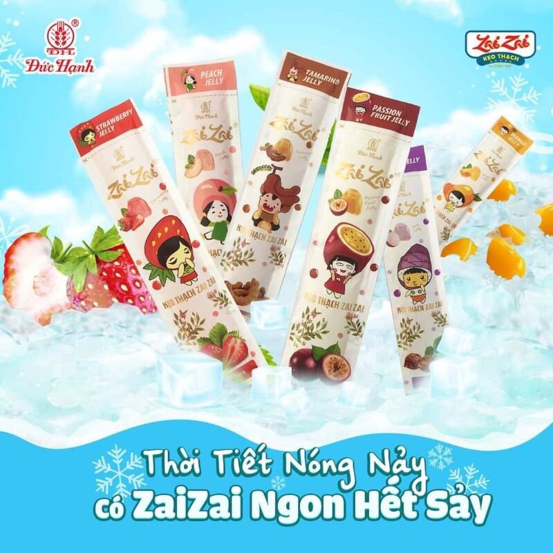 Thạch Zaizai Đức Hạnh túi 1 Kg