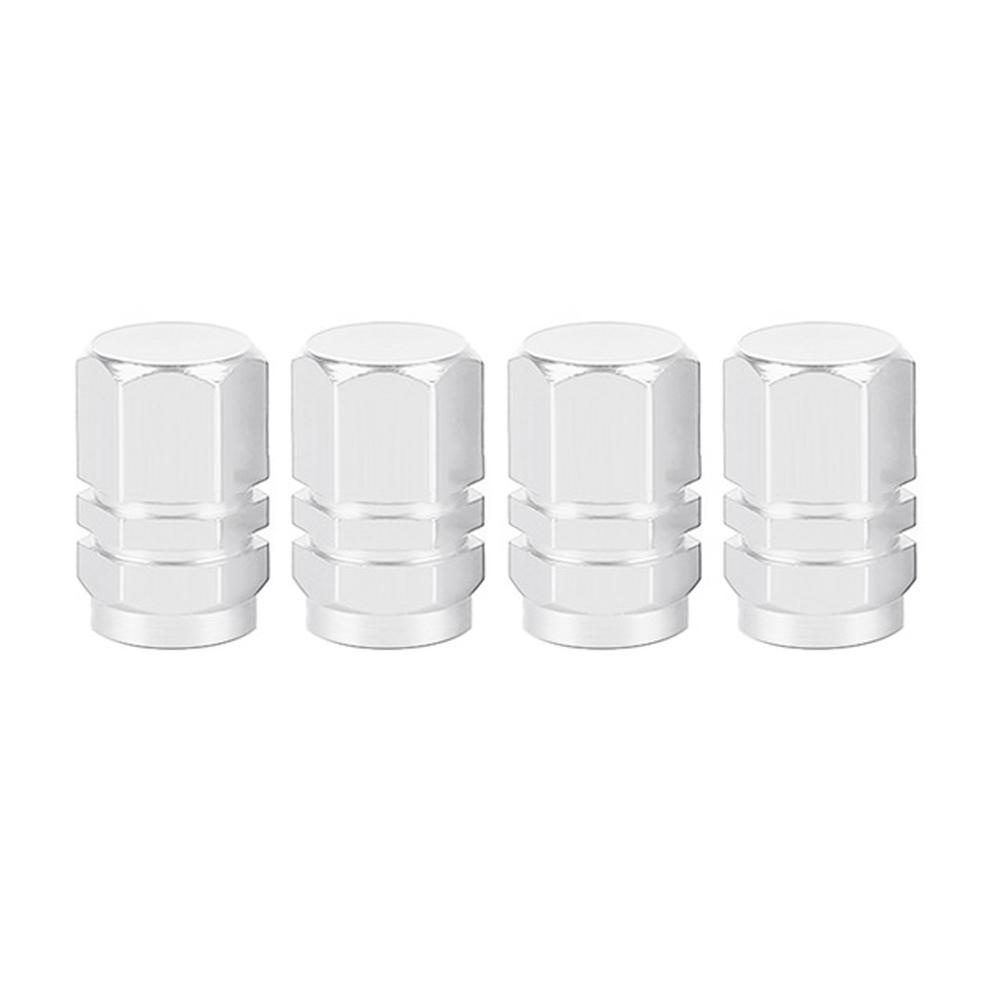 LANFY Bộ 4 Nắp Van Chống Bụi Bằng Hợp Kim Nhôm Cho Xe Hơi