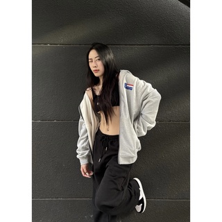 Áo khoác hoodie zip Ross Studio chất liệu nỉ có mũ dài tay khoá kéo - Full Zip Hoodie - ROSS STUDIO
