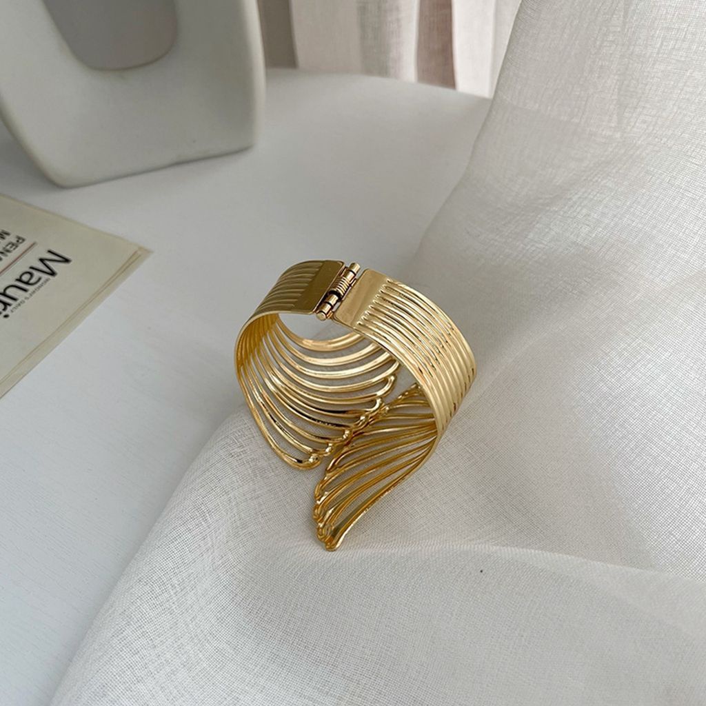 A-LIFE Kẹp Giữ Rèm Cửa Họa Tiết Đôi Cánh Bằng Kim Loại Phong Cách Hiện Đại Sang Trọng