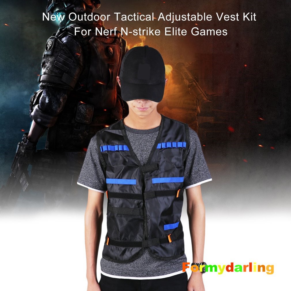 Áo vest chiến thuật dùng trong trò chơi Nerf N-strike ngoài trời