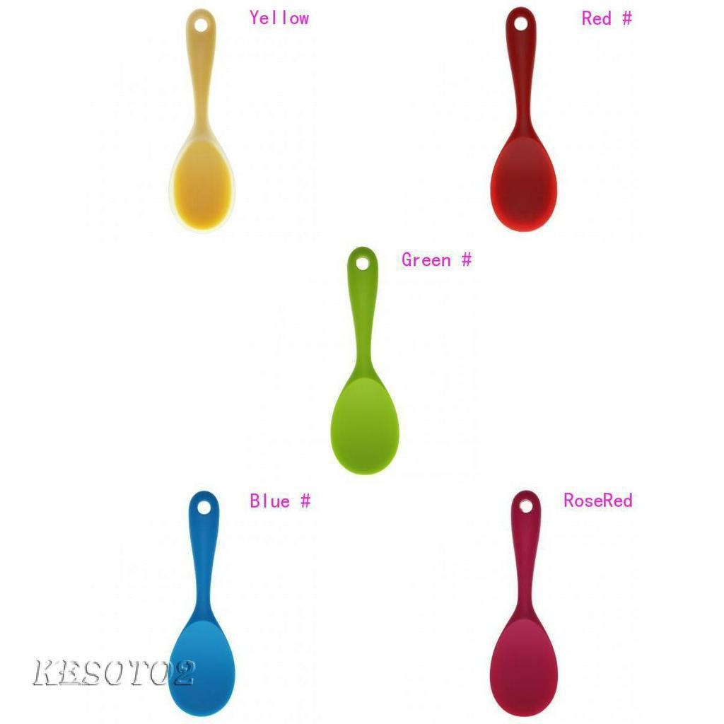 Muỗng Silicone Cấp Thực Phẩm Chống Dính Chịu Nhiệt Kesoto2