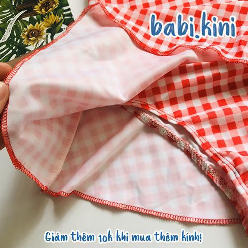 Bikini bé gái 1 mảnh CARO ĐỦ SIZE siêu yêu